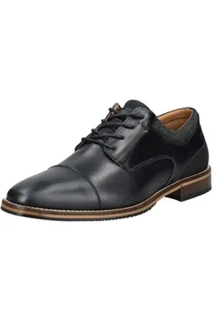 Bullboxer Businessschuhe Leder Schnürschuh blau 44 EU