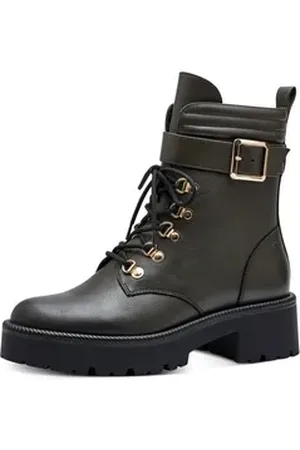 Tamaris Schnürstiefel grün 38 EU