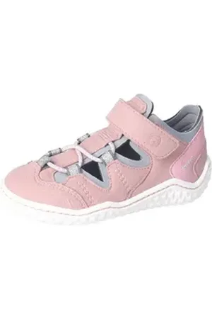 Ricosta Klettschuh grau|rosa 25