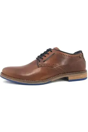 Bullboxer Eleganter Schnürer Schnürschuh braun 41 EU