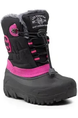 Lee Schneeschuhe LCJ-21-44-0523K Black/Fuchsia Schnürschuh schwarz 35 EU