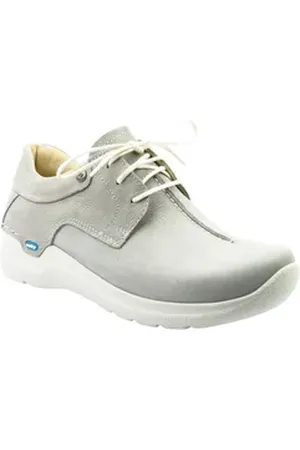 Wolky Wasco Nubuk Schnürschuh grau 38 EU
