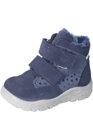 Pepino Halbschuhe Leder/Synthetik Klettschuh blau 25 EU