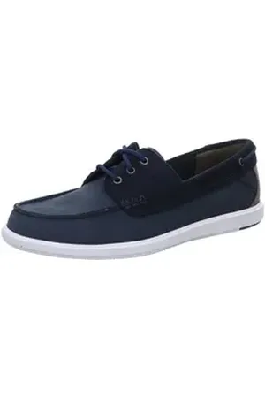 Clarks BRATTON BOAT Schnürschuh blau 42 EU