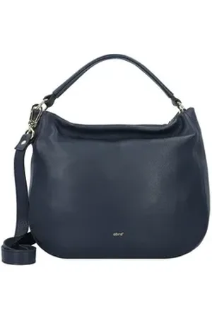 Abro+ Henkeltasche Mia, Leder blau