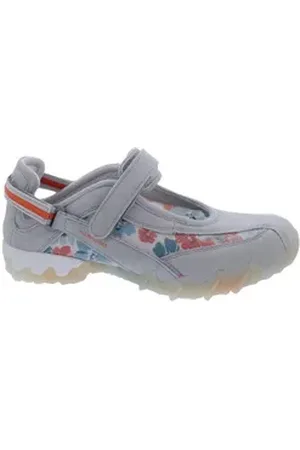 Allrounder By Mephisto Niro Sneaker, Klettverschluss, Washed 27 / Open Mesh 80, Qu Klettschuh grau 40 EU