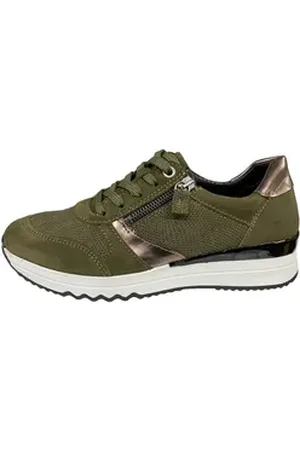 Aco Damen Sneaker CLAIRE H22C1080-99626 Forest grün Schnürschuh grün 39 EU