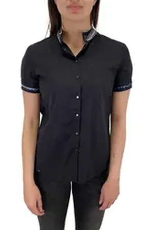 Diesel Kurzarmbluse C-LEVI-A CAMICIA schwarz