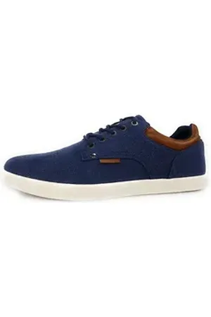 Bullboxer Leinenschuh Schnürschuh blau 41 EU