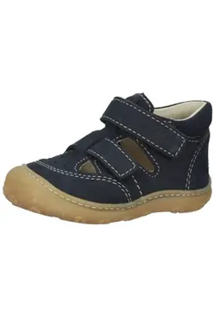 Pepino Halbschuhe Leder Klettschuh blau 19 EU