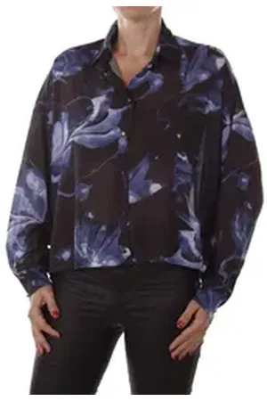 Diesel Chiffonbluse C-Play Camicia Chiffon schwarz