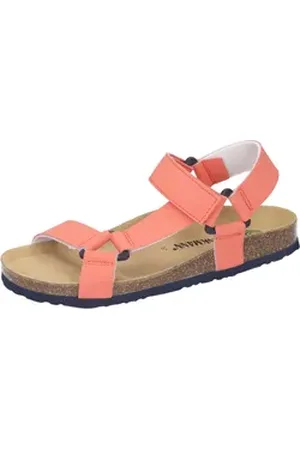 DR. BRINKMANN Sandalen Sandale aus strapazierfähigen Gewebefasern orange 37 EU