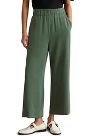 Marc O’ Polo Schlupfhose im Culotte-Stil grün L