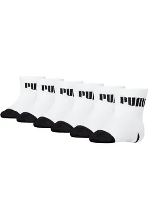 PUMA Socken BABY MINI CATS SOCK 6P ECOM (6 Paar) Logo weiß 27-30