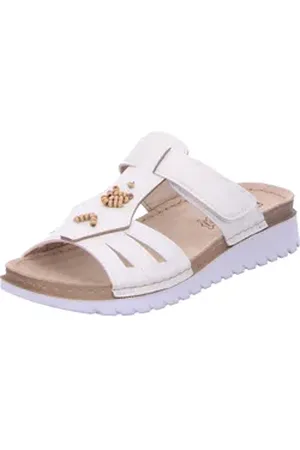Fischer Markenschuh Jule Keilpantolette beige 41 EU