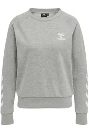 Hummel Fleecepullover Damen Pullover Noni 2.0 Sweatshirt 214326 grau S