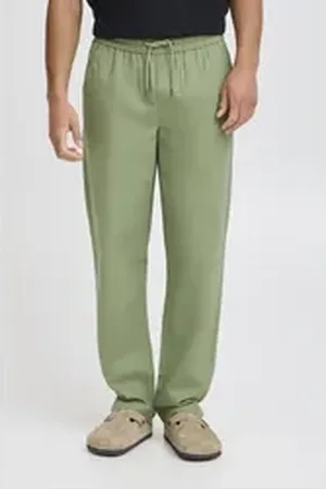 Blend Leinenhose BHBAY LINEN grün XL