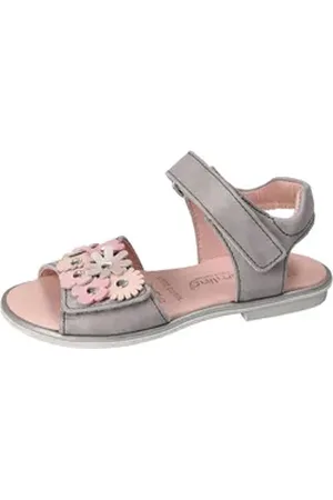 Däumling Unisex Kinder Kleinkinder Rose Sandale Sandale grau 33,0