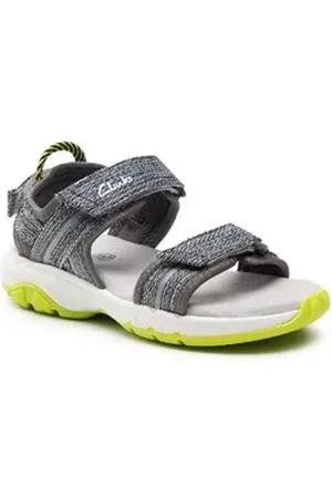 Clarks Sandalen Expo Sea K 261647977 S Grey Combi Sandale grau 29,5 EU