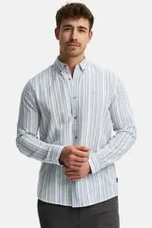 INDICODE Langarmhemd INTerra in verschiedenen Designs blau M