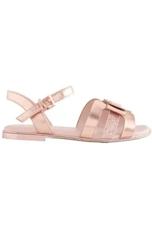 Ted Baker Mädchen-Sandalen mit Schleife Sandale (1-tlg) goldfarben 32 EU
