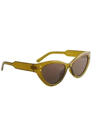 Next Sonnenbrille Schmale Katzenaugen-Sonnenbrille (1-St) grün