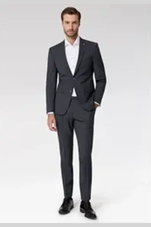 Roy Robson Hosenanzug Extra Slim Fit grau 98