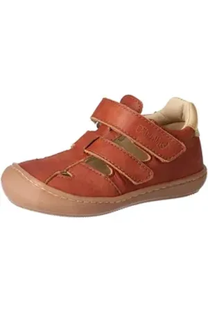 Däumling Unisex Kinder Lauflern Seki Lauflernschuh Sandale braun 24,0