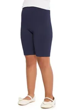 Merry Style Leggings Mädchen Kurze Hose Radlerhose MS10-227 (1-tlg) aus Baumwolle blau 140