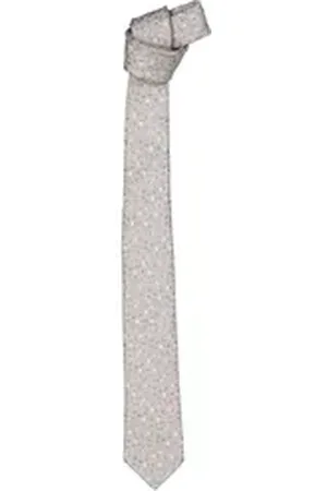 EMILIO ADANI Krawatte Krawatte gemustert beige|braun