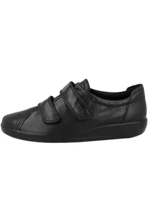 Ecco Soft 2.0 Damen Schnürschuh schwarz 36 EU