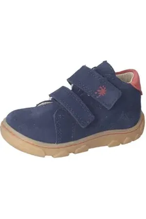 Pepino Halbschuhe Leder Klettschuh blau 21 EU
