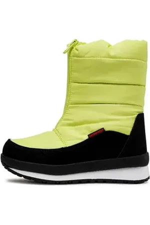 CMP Schneeschuhe Kids Rae Snow Boots Wp 39Q4964 Lime E010 Schnürschuh grün 32 EU