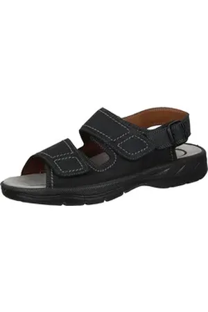 Comfortabel Sandalen Sandale aus echtem Fettleder schwarz 41 EU