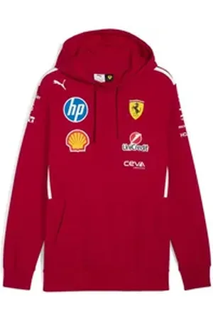 PUMA Hoodie Scuderia Ferrari HP 2025 Fahrer Hoodie Herren rot L
