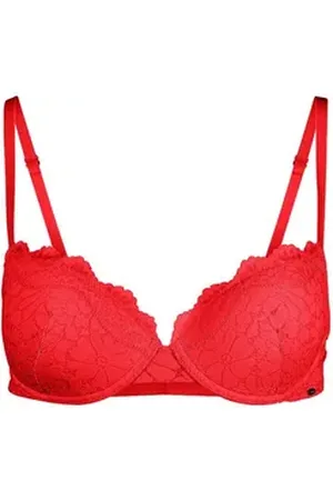 Skiny Push-up-BH Push-up BH Wonderfulace (Stück, 1-tlg) Push up Effekt rot 85