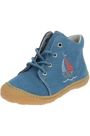 Pepino Halbschuhe Leder Schnürschuh blau 20 EU