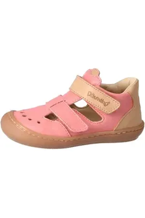 Däumling Unisex Kinder Lauflern Sena Lauflernschuh Sandale rot 25,0