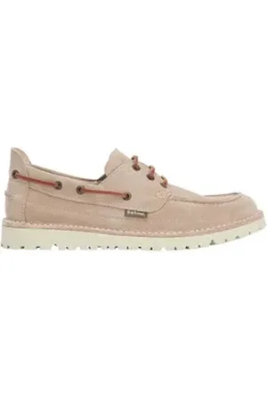 Barbour Lederhalbschuh Mousa Schnürschuh beige 11