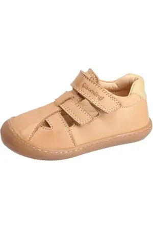 Däumling Unisex Kinder Lauflern Seki Lauflernschuh Sandale braun 25,0