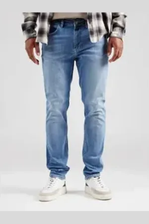 Casual Friday Slim-fit-Jeans CF RY (1-tlg) blau 32