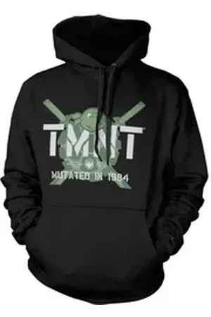 Teenage Mutant Ninja Turtles Hoodie TMNT Mutated In 1984 Big Tall Hoodie schwarz 4XL