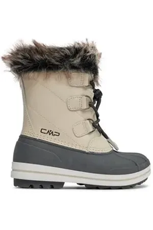 CMP Schneeschuhe Kids Anthilian Snow Boot Wp 30Q4594 Gesso A312 Schnürschuh beige|braun 34 EU
