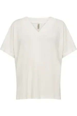 soyaconcept T-Shirt - Shirt kurzarm - SC-DELIA 1 weiß S