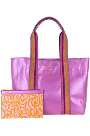 Oilily Schultertasche Shopper (Set, 2-tlg) lila