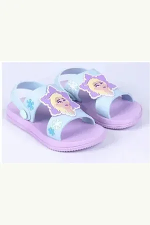 Disney Die Eiskönigin Elsa Kinder Mädchen Sandalen Riemchensandale Gr. 22 bis 27 lila 22-23 EU