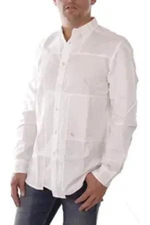 Diesel Langarmhemd S-Filty CAMICIA weiß