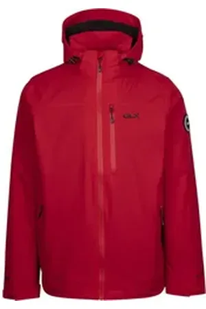 DLX Regenjacke Montgomery Rainwear Jacket rot M