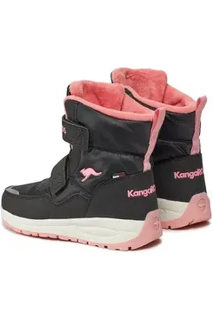 KangaROOS Schneeschuhe K-Pe Nala V Rtx 18939 000 5105 Jet Black/Rose Schnürschuh schwarz 35 EU
