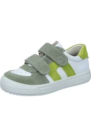 Ricosta Klettschuhe Klettschuh aus Veloursleder weiß 28 EU